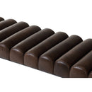 Channeled Leather Bench | Novi Living Harrison