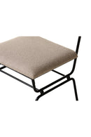 Modern European furniture - Hammered Metal Frame Dining Chair - www.oroa.com