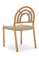 Contract furniture - Cane-Wrapped Dining Chair Set (2) - www.oroatrade.com