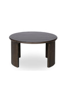 Hospitality furniture - Oak Fluted Base Coffee Table - www.oroatrade.com