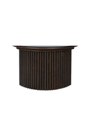 Hospitality furniture - Oak Fluted Base Coffee Table - www.oroatrade.com