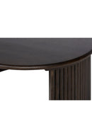 Hospitality furniture - Oak Fluted Base Coffee Table - www.oroatrade.com
