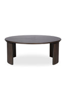 Hospitality furniture - Oak Fluted Base Coffee Table - www.oroatrade.com
