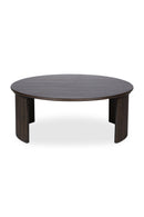 Hospitality furniture - Oak Fluted Base Coffee Table - www.oroatrade.com