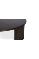 Hospitality furniture - Oak Fluted Base Coffee Table - www.oroatrade.com