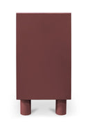 Contract furniture - Red Wooden 6-Drawer Dresser - www.oroatrade.com