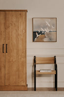 Contract furniture - Minimalist Beech Wood & Rope Dining Chair - www.oroatrade.com