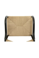 Contract furniture - Minimalist Beech Wood & Rope Dining Chair - www.oroatrade.com