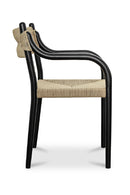Contract furniture - Minimalist Beech Wood & Rope Dining Chair - www.oroatrade.com