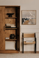 Contract furniture - Minimalist Beech Wood & Rope Dining Chair - www.oroatrade.com
