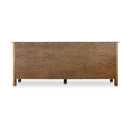 Brown Oak 2-Drawer 4-Door Sideboard | Novi Living Caroline