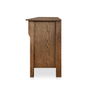 Brown Oak 2-Drawer 4-Door Sideboard | Novi Living Caroline