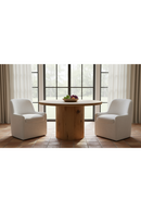 Rustic Oak Dining Table | Novi Living Hansen | Oroatrade.com