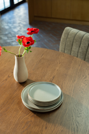 Round Oak Dining Table | Novi Living Clayton | Oroatrade.com