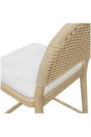 Handwoven Back Counter Stool | Novi Living Claire | Oroatrade.com