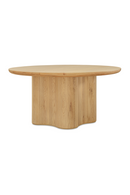 Natural Oak Veneer Dining Table | Novi Living Sidney | Oroatrade.com