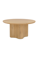 Natural Oak Veneer Dining Table | Novi Living Sidney | Oroatrade.com