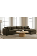 Fluted Round Oak Coffee Table | Novi Living Leigh | Oroatrade.com