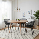 Modern European furniture - Molded Indoor/Outdoor Dining Chairs (2) - www.oroa.com