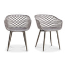 Modern European furniture - Molded Indoor/Outdoor Dining Chairs (2) - www.oroa.com
