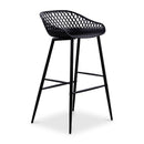 Modern European furniture - Molded Indoor/Outdoor Bar Stools (2) - www.oroa.com