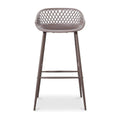 Modern European furniture - Molded Indoor/Outdoor Bar Stools (2) - www.oroa.com