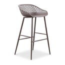 Modern European furniture - Molded Indoor/Outdoor Bar Stools (2) - www.oroa.com