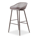 Modern European furniture - Molded Indoor/Outdoor Bar Stools (2) - www.oroa.com