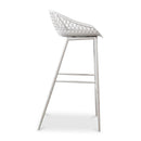 Modern European furniture - Molded Indoor/Outdoor Bar Stools (2) - www.oroa.com