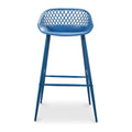 Modern European furniture - Molded Indoor/Outdoor Bar Stools (2) - www.oroa.com