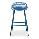 Modern European furniture - Molded Indoor/Outdoor Bar Stools (2) - www.oroa.com