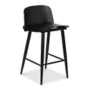 Hospitality furniture - Black Indoor/Outdoor Counter Stools (2) - www.oroatrade.com