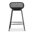 Diamond-Mesh Indoor/Outdoor Counter Stools (2) | Novi Living Piazza | Oroa.com