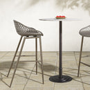 Diamond-Mesh Indoor/Outdoor Counter Stools (2) | Novi Living Piazza | Oroa.com