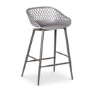 Diamond-Mesh Indoor/Outdoor Counter Stools (2) | Novi Living Piazza | Oroa.com