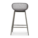 Diamond-Mesh Indoor/Outdoor Counter Stools (2) | Novi Living Piazza | Oroa.com