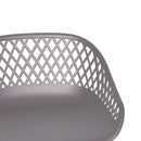 Diamond-Mesh Indoor/Outdoor Counter Stools (2) | Novi Living Piazza | Oroa.com