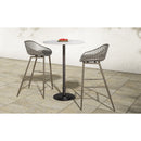 Diamond-Mesh Indoor/Outdoor Counter Stools (2) | Novi Living Piazza | Oroa.com