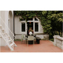 Hospitality furniture - Green Outdoor Dining Chairs (2) - www.oroatrade.com