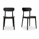 Open-Back Indoor/Outdoor Dining Chairs (2) | Novi Living Kent