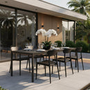 Open-Back Indoor/Outdoor Dining Chairs (2) | Novi Living Kent