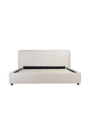 Hospitality furniture - White Linen Queen Bed - www.oroatrade.com