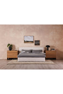 Hospitality furniture - White Linen Queen Bed - www.oroatrade.com