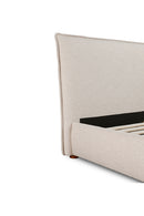 Hospitality furniture - Beige Linen Blend Bed - www.oroatrade.com