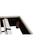 Hospitality furniture - Beige Linen Blend Bed - www.oroatrade.com