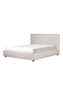 Hospitality furniture - Gray Linen Blend Bed - www.oroatrade.com