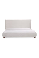 Hospitality furniture - Gray Linen Blend Bed - www.oroatrade.com