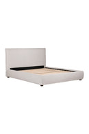 Hospitality furniture - Gray Linen Blend Bed - www.oroatrade.com