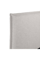 Hospitality furniture - Gray Linen Blend Bed - www.oroatrade.com