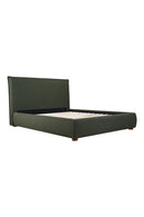 Hospitality furniture - Green Linen Blend King Bed - www.oroatrade.com